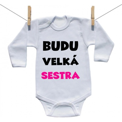 Boodyy Body s dlouhým rukávem Budu velká sestra
