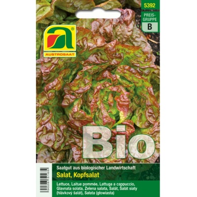 AUSTROSAAT Bio šalát hlávkový "Merveille des quatre saisons" - 1 bal.