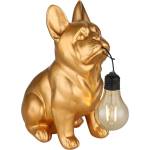 GLOBO 36333G - LED соларно осветително тяло LED/0, 06W/3V IP44 златно куче (GL8867)