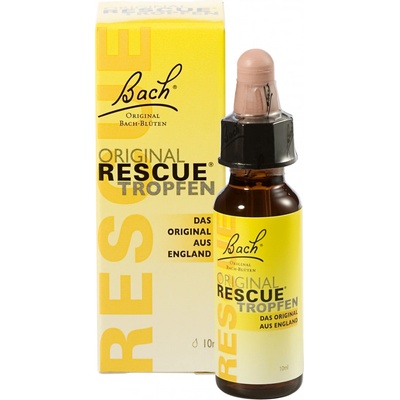 Bachovy Esence Bach Flower Remedies Krizové kapky Rescue REMEDY 10 ml s obsahem alkoholu