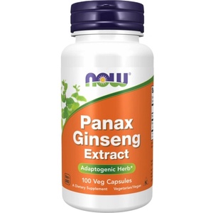 NOW Panax Ginseng 500 mg [100 капсули]