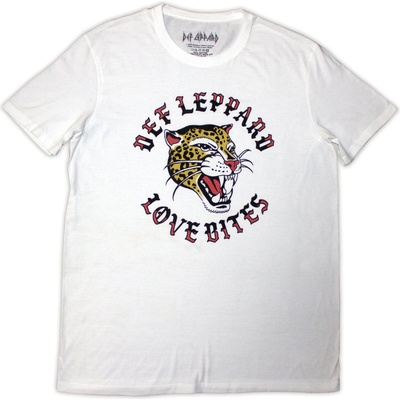 Def Leppard Love Bites Circle White M Риза (DEFLTS61MW02)