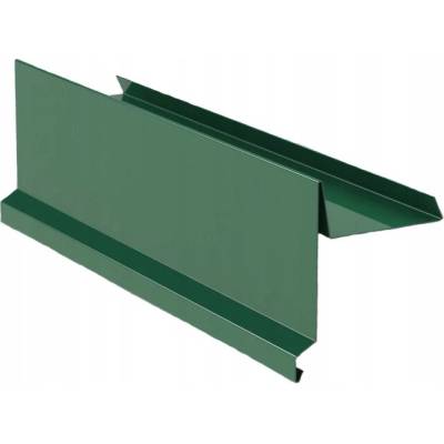 Závětrná lišta 250mm, 2m Mechově zelená, Lakovaný pozink RAL 6005