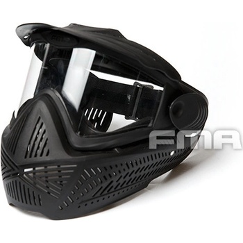 FMA celotvárová ochranná maska ​​F2 - Čierna