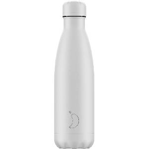 Chilly's Bottles Monochrome Термо бутилка 500 ml, бяла (B500MOAWH)