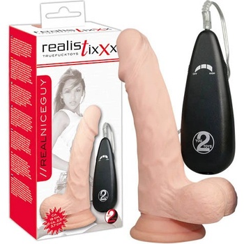Realistixxx RealFlesh Vibrating Dong 7 Inch