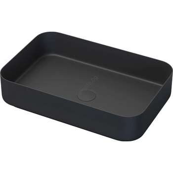 Bath Deluxe 06-052-18-02-00 - Мивка за плот LJORDAL 52 x 34 см стомана/черно (BT0170)