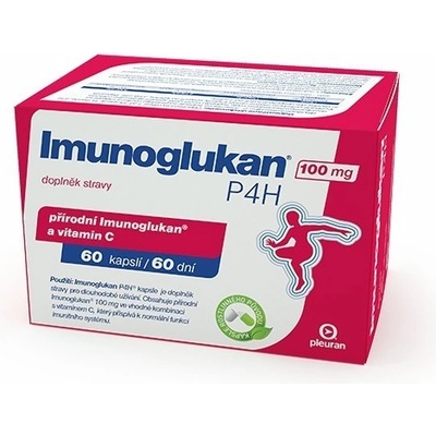 Pleuran Imunoglukan 100 mg P4H 60 kapslí – Zboží Dáma Pleuran Imunoglukan 100 mg P4H 60 kapslí – Zboží Dáma