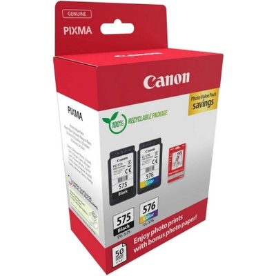Canon PG-575 BK + CL-576 CL Photo Value Pack (5438C004)