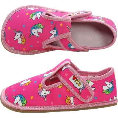 VITO SHOES 23-395 papučky ľahké capačky barefoot JEDNOROŽEC