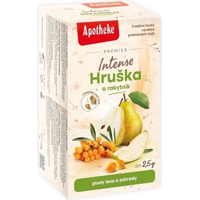 Apotheke Premier Hruška a rakytník čaj 20 x 2 g