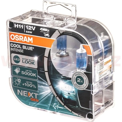 Osram Cool Blue Intense Next Generation 64211CBN-HCB H11 PGJ19-2 12V 55W