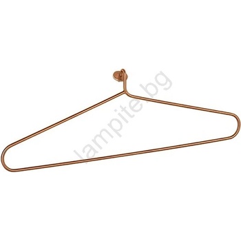 Bemeta Сушилник за кърпи 45x12, 2 см неръждаема стомана/мед/злато (BD0089)