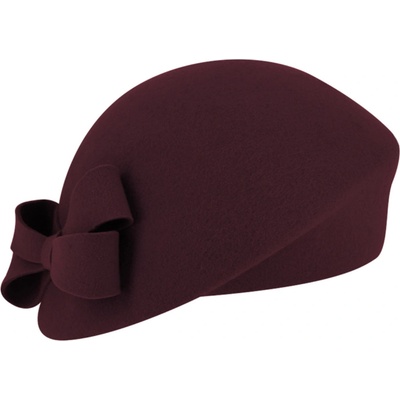 Fiebig Headwear since 1903 dámská plstěná lodička bordo