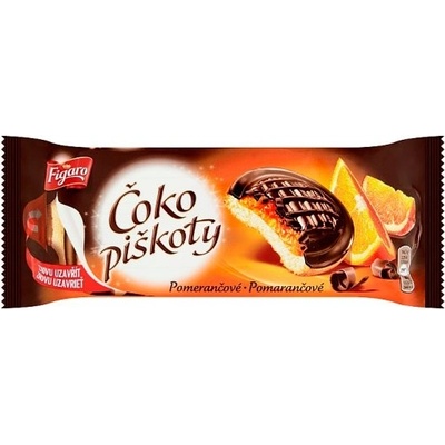 Figaro Čokopiškóty pomerančové 147 g