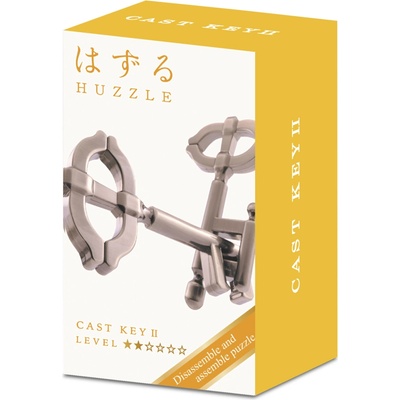 Eureka Mini Huzzle Cast Key II silver
