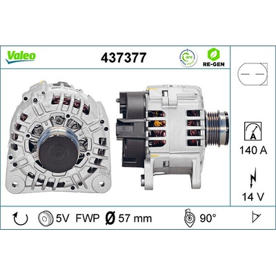 Generátor VALEO 437377