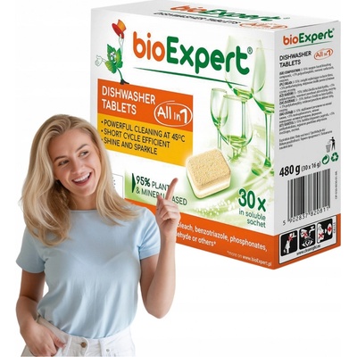 BioExpert Tablety do myčky all in one 30 ks