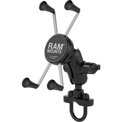 RAM MOUNTS Velký držák telefonu RAM® X-Grip® s U-šroubem na řídítkách - krátký