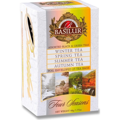 Basilur Assorted Four Seasons 12 x 1,5 g a 13 x 2 g