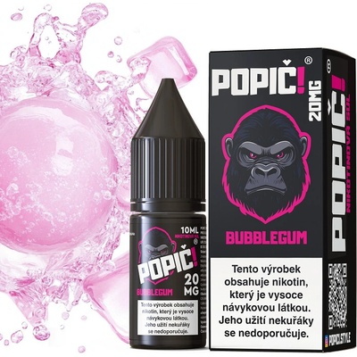 Popič! Salt Bubblegum 10 ml 20 mg
