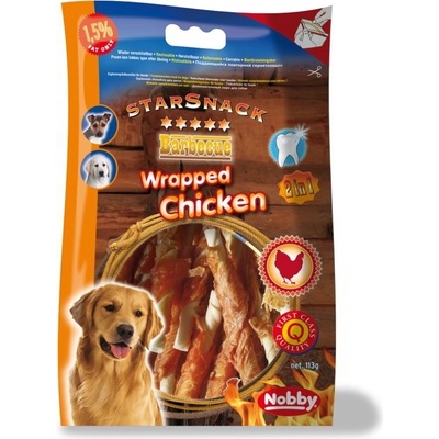 StarSnack Barbecue Wrapped Chicken 113 g
