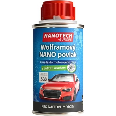 NANOTECH-EUROPE Wolframový NANO povlak - prísada do motorového oleja pre NAFTOVÉ motory 110 ml