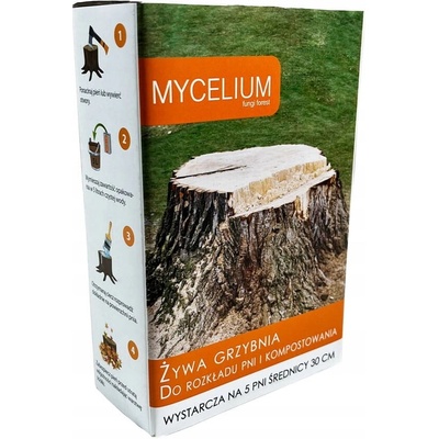 Podhoubí pro rozklad kmenů a kompostování 0,6 l Mycelium