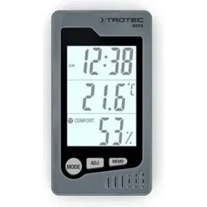 Trotec Вътрешен термохигрометър trotec bz05, 50° c, lcd дисплей (3510205010)