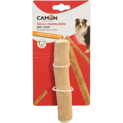 Camon - Дентална играчка за кучета, изработена от кафеено дърво, 12-15cм. /70-120 гр