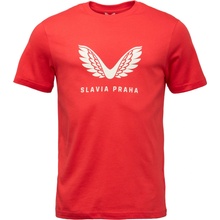 Castore Slavia Prague Presentation Logo Tee červená