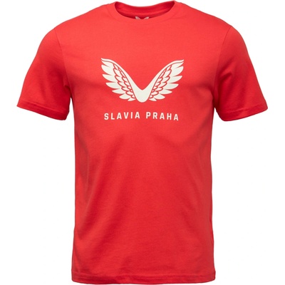 Castore Slavia Prague Presentation Logo Tee červená