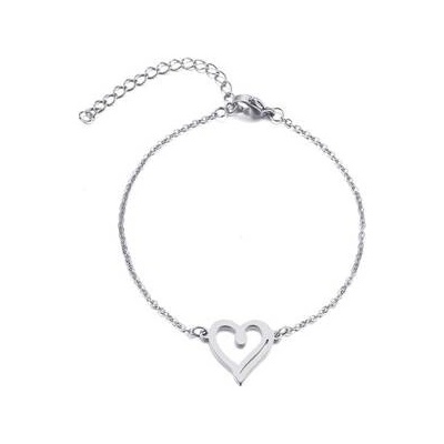 Šperky4U dámský ocelový srdíčko OPA1748-ST