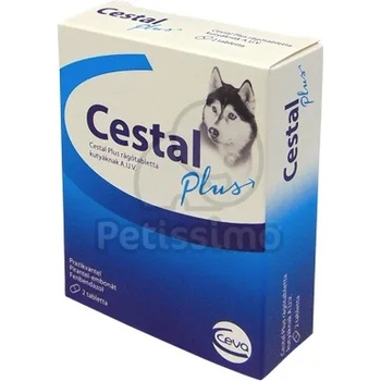 Cestal Plus дъвчащи таблетки за кучета 2 бр