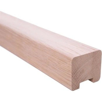 KP Bukové U-madlo zábradlia pr.45x40 mm nelakované, drážka 21x7 mm, 2 m HL4540-N_200