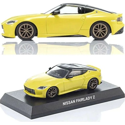Kyosho Nissan Fairlady Z Book Type Yellow 1:64