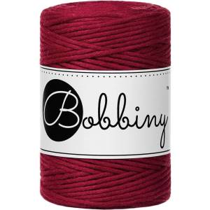 Bobbiny Macrame Cord 1, 5 mm 100 m Red Velvet юта (MD-E112)