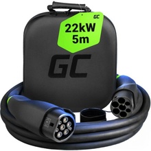 Green Cell EV nabíjací kábel Snap Type 2 22kW 5m