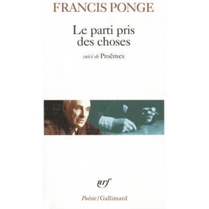 Par Pris Des Cho Douze | Francis Ponge (ISBN: 9782070302239)
