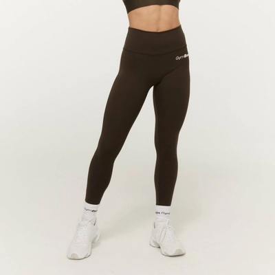 GymBeam Dámske legíny High-waist Limitless Espresso