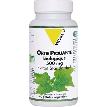 Vit’All+® Коприва (лист) 500 mg 60 капсули | Vit’All+® (680007 (ORTIBIO) VP)