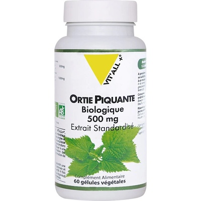 Vit’All+® Коприва (лист) 500 mg 60 капсули | Vit’All+® (680007 (ORTIBIO) VP)