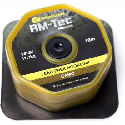 RidgeMonkey šňůra RM-Tec Lead Free Hooklink 25lbs 10m Camo