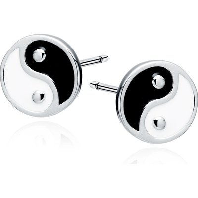 Olivie strieborné náušnice JIN JANG 7438