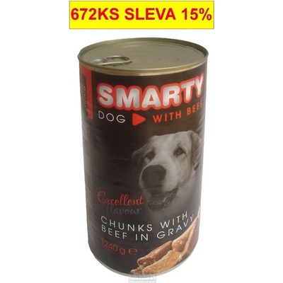Smarty Adult chunks hovězí 1240 g