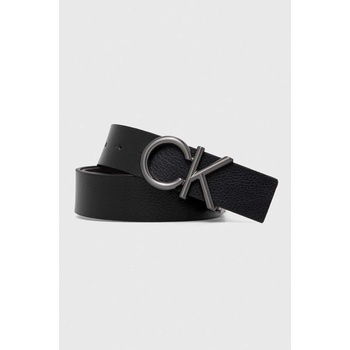 Calvin Klein Кожен колан с две лица Calvin Klein мъжки в черно (K50K510354.PPYX)