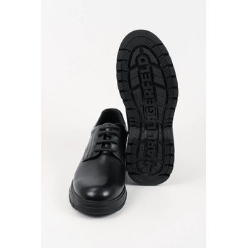 Karl Lagerfeld Кожени половинки обувки Karl Lagerfeld MAGNUS мъжки в черно KL10625 (KL10625.000)