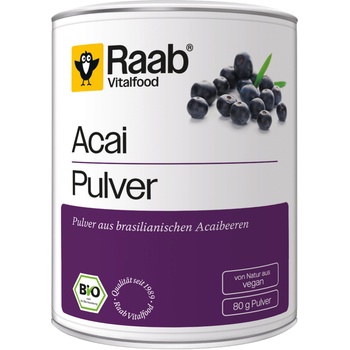 Raab Vitalfood Био акаи на прах - 80 г