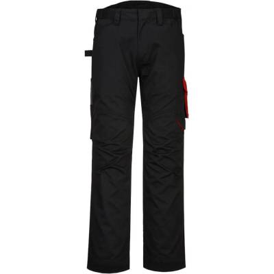 Portwest PW240 PW2 Pracovné nohavice čierna/červená