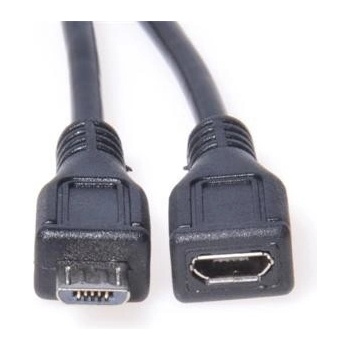 PremiumCord ku2me3f prodlužovací micro USB 2.0 male-female, 3m, černý